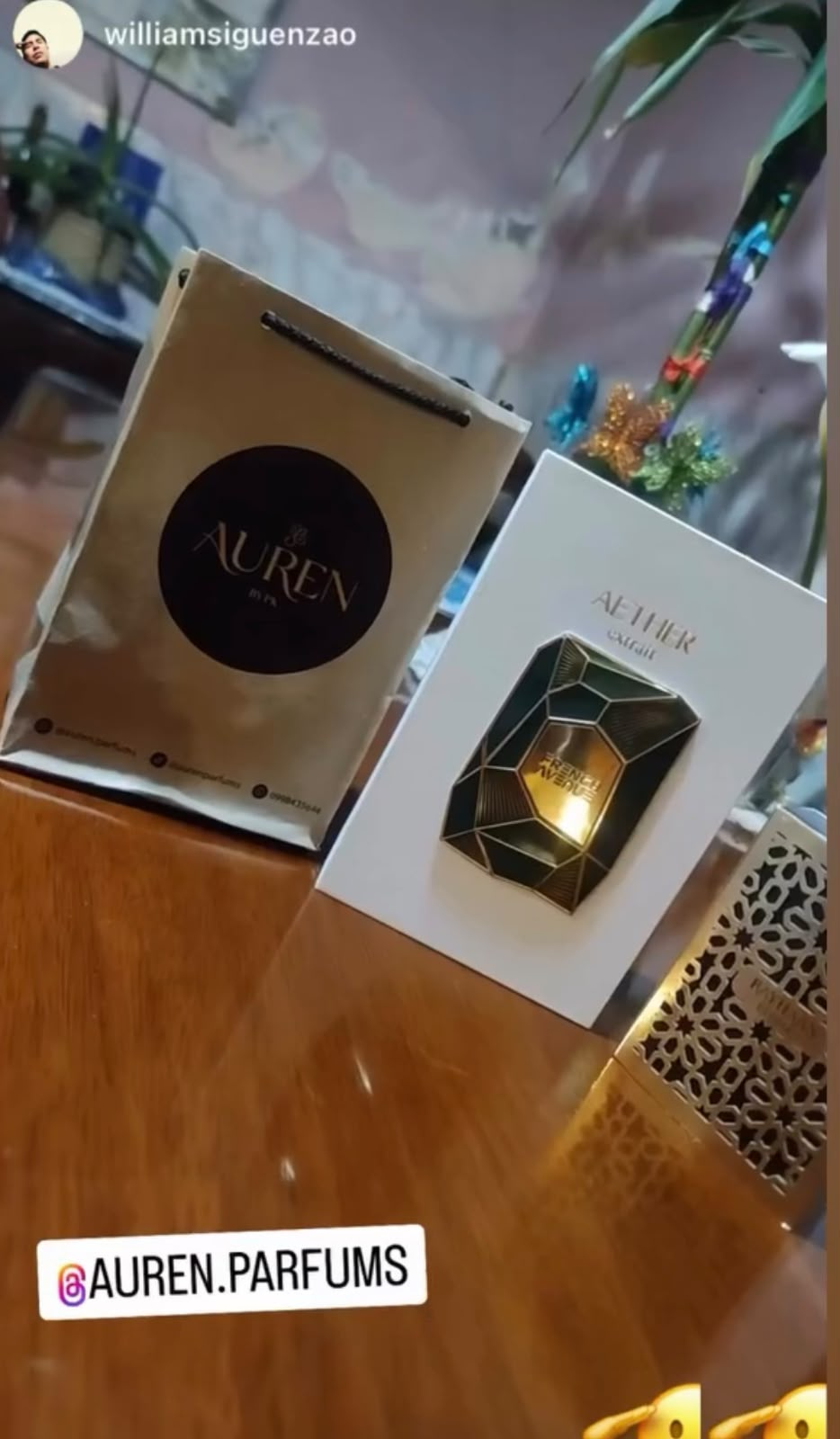 Aether y bolsa Auren - Cliente